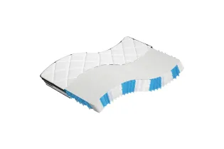 Matelas à ressorts ensachés moyen plus 140x200 cm