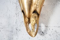 Déco tête de taureau Matador 56cm mosaïque dorée