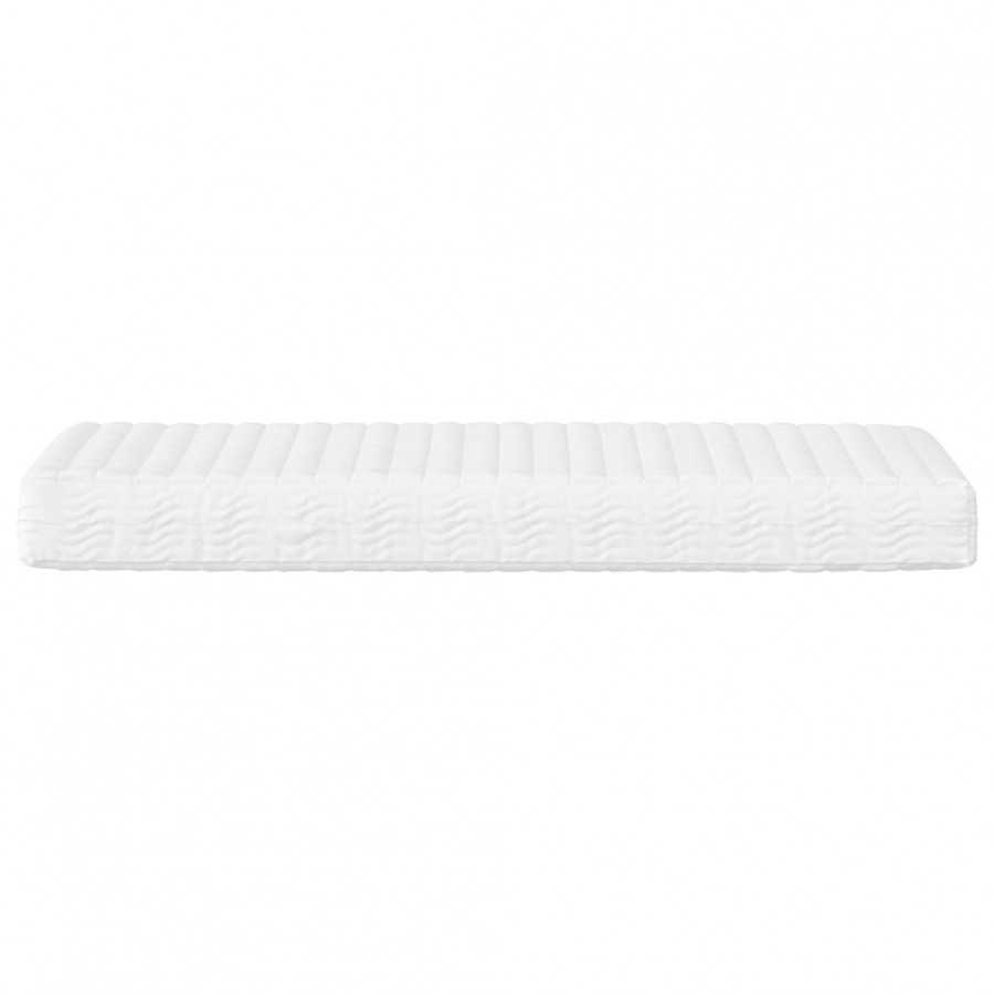 Matelas en mousse blanc 90x200 cm dureté H2 H3