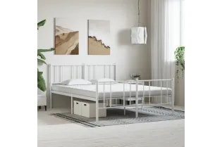 Matelas en mousse blanc 160x200 cm 7 zones dureté 20 ILD 2