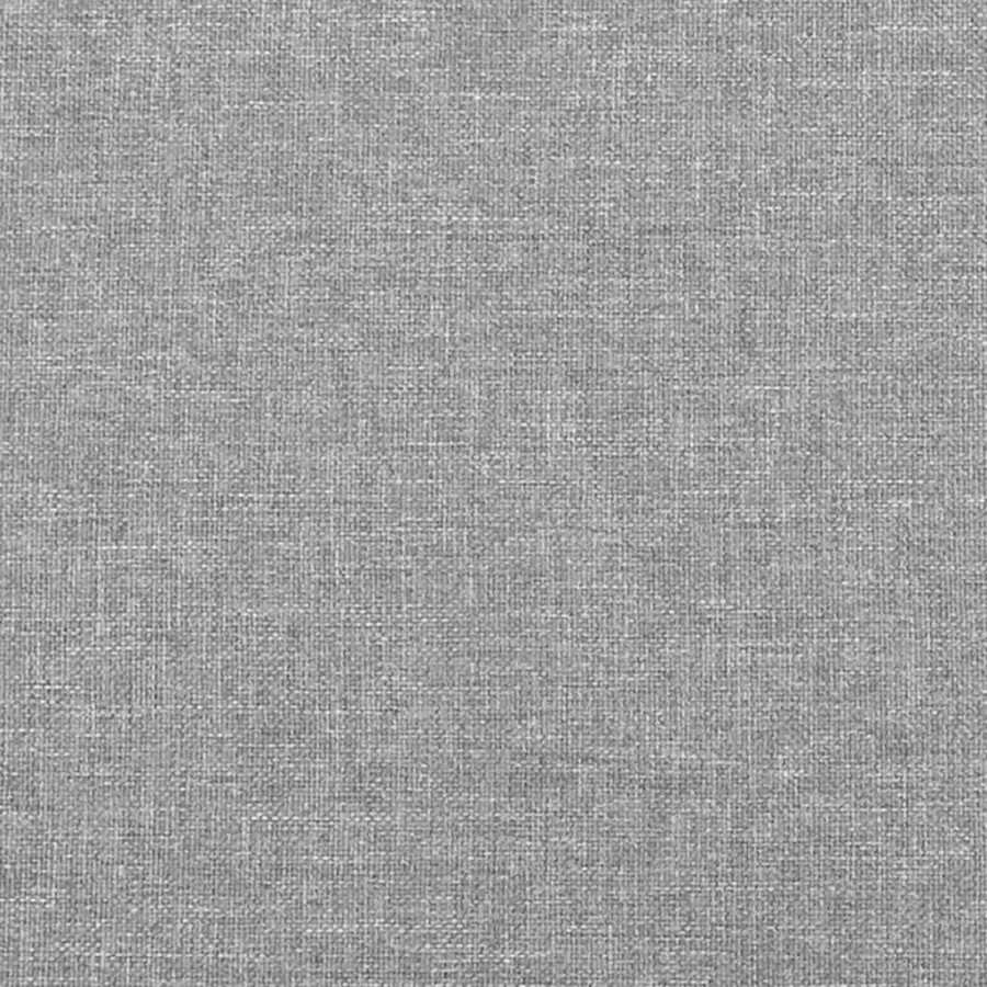Tête de lit Gris clair 90x5x78/88 cm Tissu