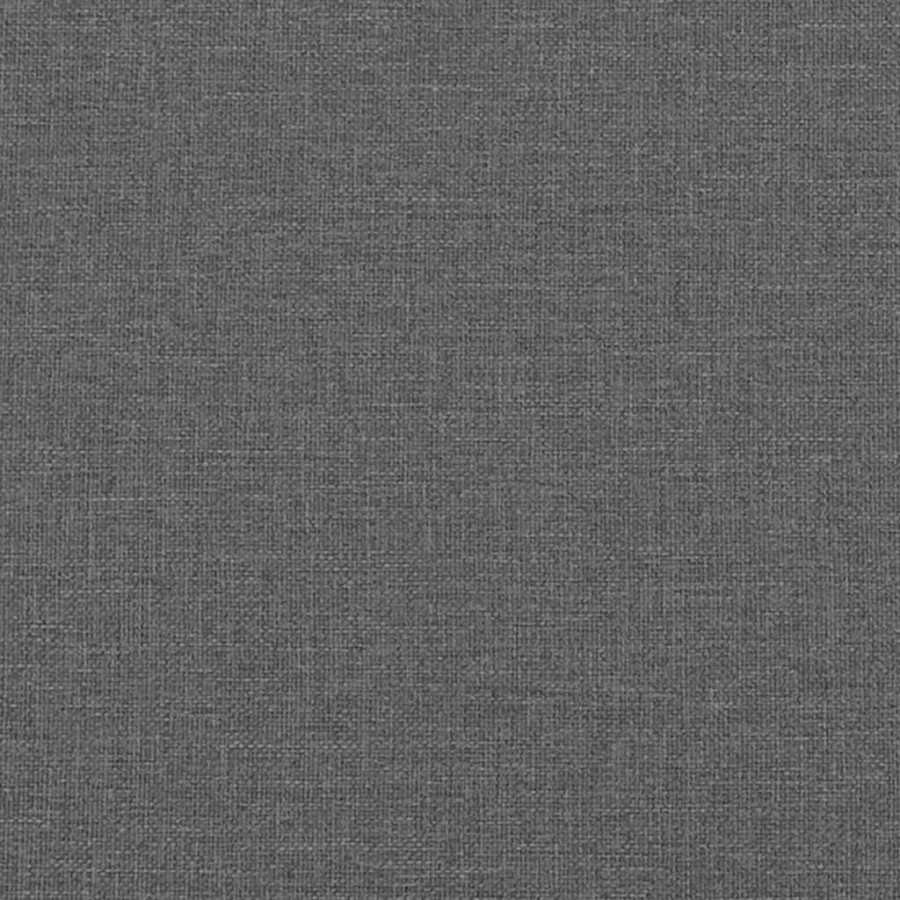 Fauteuil de massage inclinable Gris foncé Tissu