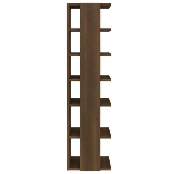 Étagère à chaussures Chêne marron 27,5x27x102cm Bois ingénierie Étagère à chaussures Chêne marron 27,5x27x102cm Bois ingénierie