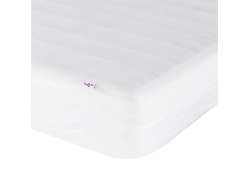 Matelas en mousse blanc 140x190 cm dureté H2 H3