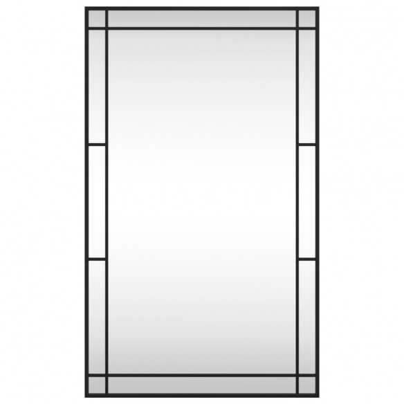 Miroir mural noir 60x100 cm rectangulaire fer Miroir mural noir 60x100 cm rectangulaire fer