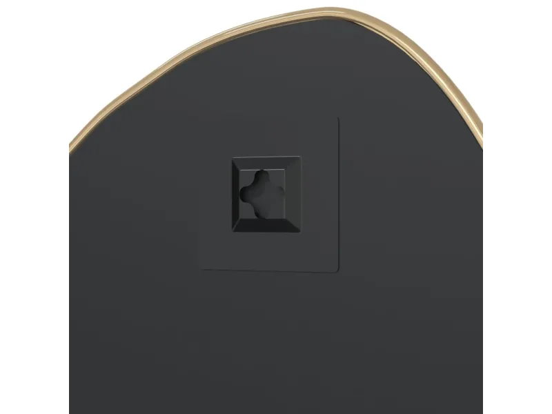 Miroir mural Doré 50x40 cm