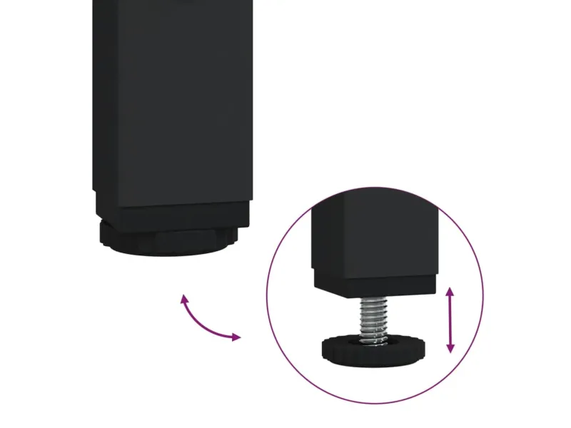 Étagère à chaussures chêne marron 60x30x85 cm bois d'ingénierie