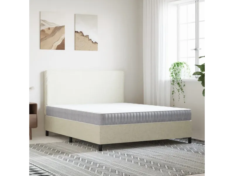 Matelas à ressorts ensachés moyen 160x200 cm