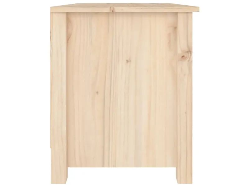 Banc à chaussures 70x38x45,5 cm Bois de pin massif