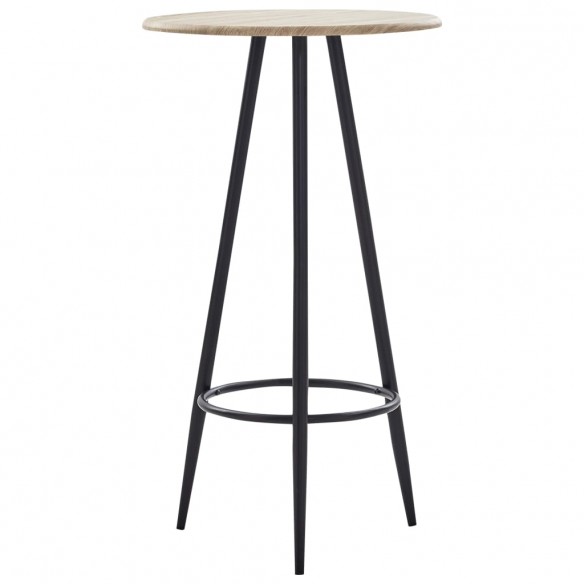 Table de bar Chêne 60 x 107,5 cm MDF