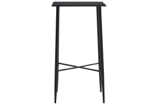 Table de bar Noir 60x60x111 cm MDF 2