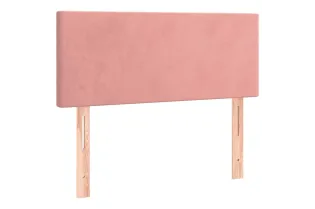 Tête de lit Rose 100x5x78/88 cm Velours 2