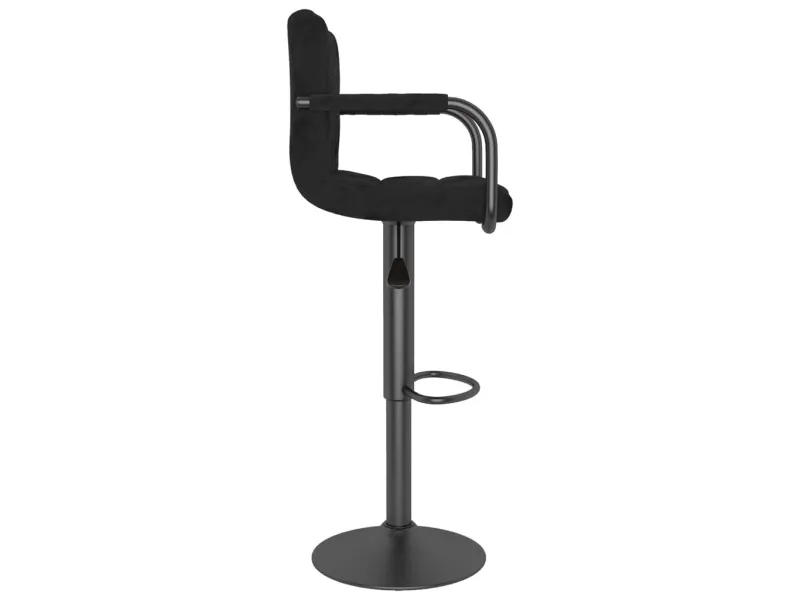 Tabouret de bar Noir Velours