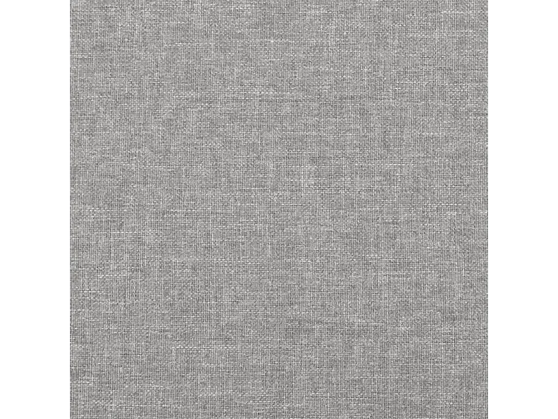 Tête de lit avec oreilles Gris clair 103x16x118/128 cm Tissu