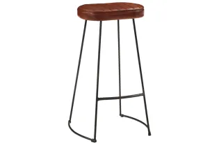 Tabourets de bar Gavin 2 pcs marron foncé 44x37,5x78 cm 2