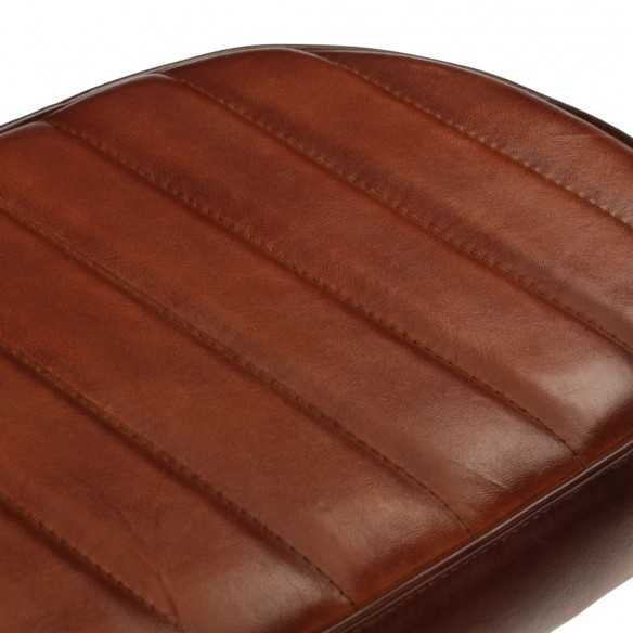 Tabourets de bar Gavin 2 pcs marron foncé 44x37,5x78 cm