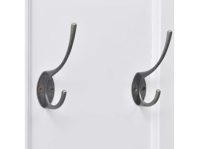 Portemanteaux 2 pcs Blanc