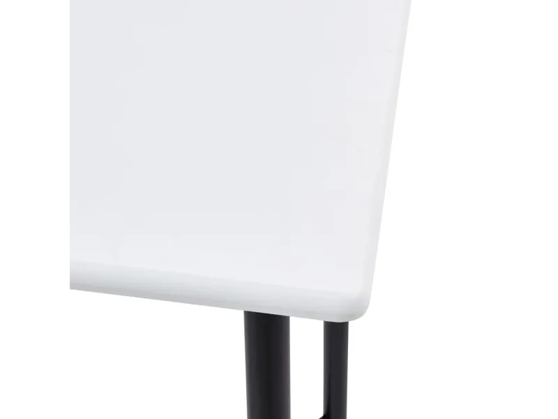 Table de bar Blanc 60 x 60 x 111 cm MDF