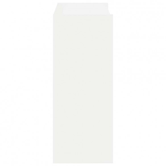 Étagère à chaussures blanc 60x25x62 cm bois d'ingénierie