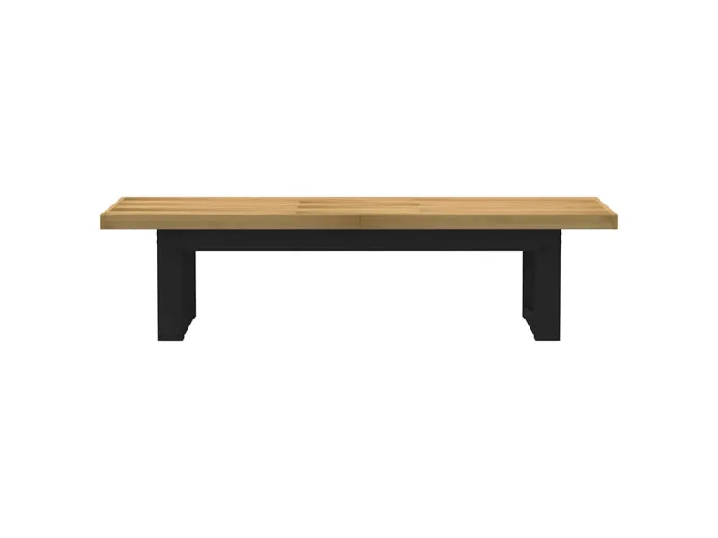 Banc à manger NOAIN pieds en forme de U 180x40x45 cm massif pin