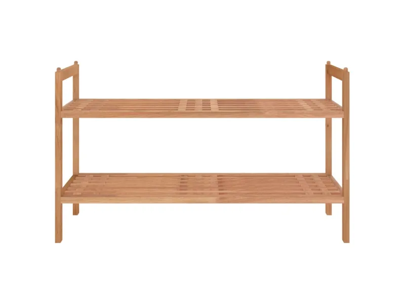 Meuble à chaussures 69x27x41 cm Bois massif de noyer