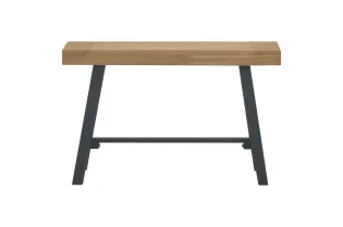 Banc 80 cm Bois massif de teck 2