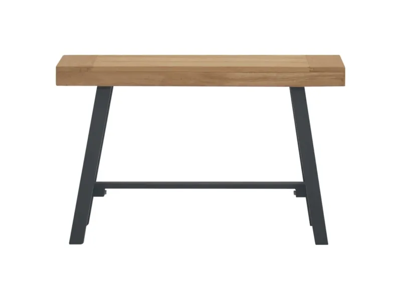 Banc 80 cm Bois massif de teck