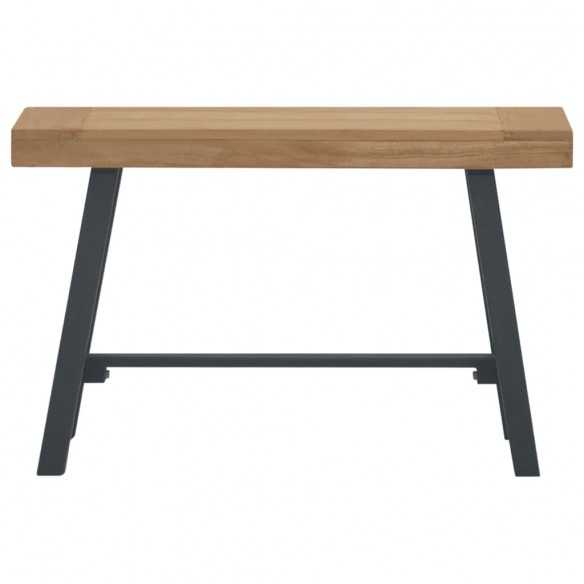Banc 80 cm Bois massif de teck