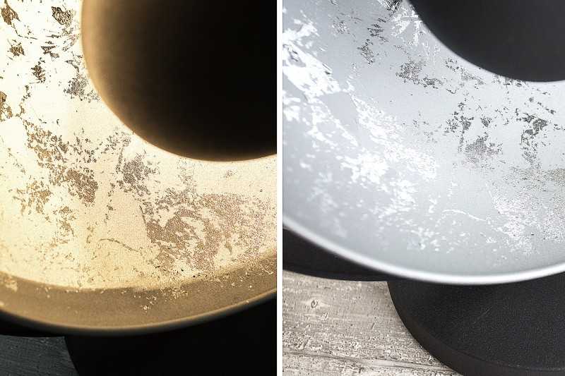 Lampe à poser en aluminium et acier inoxydable coloris argent