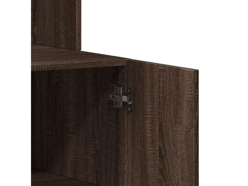 Armoire de cuisine chêne marron 95x50x180 cm bois d’ingénierie