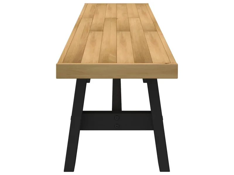 Banc à manger NOAIN pieds en forme de A 180x40x45 cm massif pin