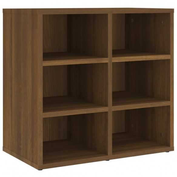 Armoires à chaussures 2 pcs Chêne marron 52,5x30x50 cm