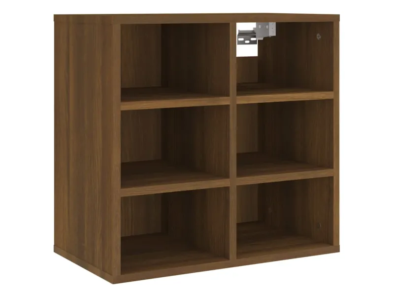 Armoires à chaussures 2 pcs Chêne marron 52,5x30x50 cm