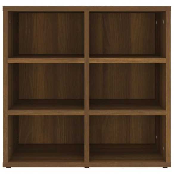 Armoires à chaussures 2 pcs Chêne marron 52,5x30x50 cm