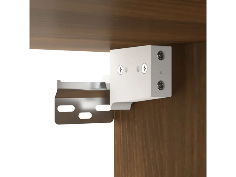 Armoires à chaussures 2 pcs Chêne marron 52,5x30x50 cm