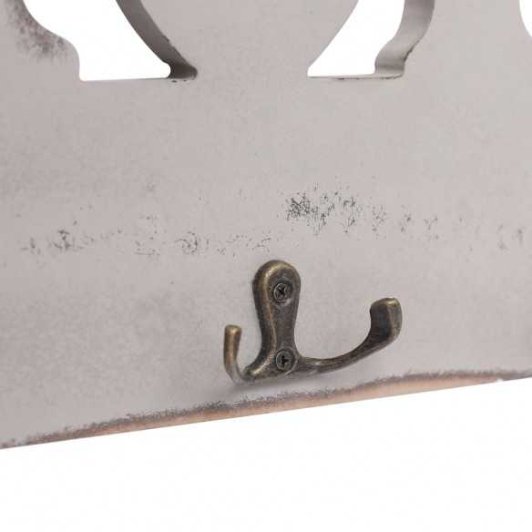 Porte-manteau mural HOME 50x23 cm