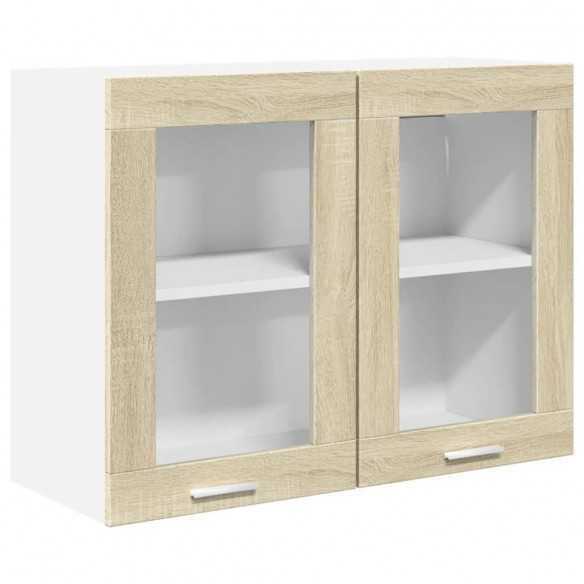 Ensemble d'armoires de cuisine 4 pcs chêne sonoma