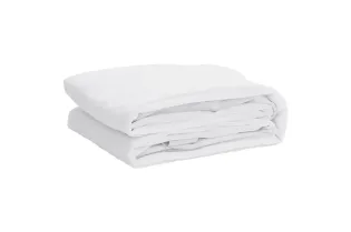 Protège-matelas blanc 160x200 cm imperméable 2