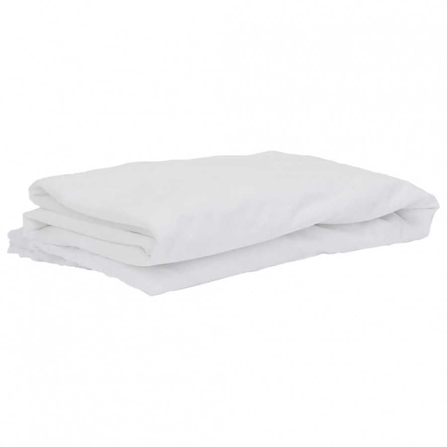 Protège-matelas blanc 90x200 cm imperméable