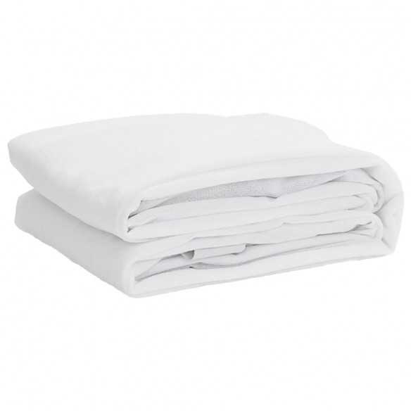 Protège-matelas blanc 140x190 cm imperméable