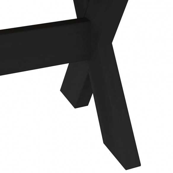 Banc à manger NOAIN pieds en forme de X 180x40x45 cm massif pin