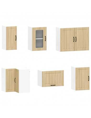 Ensemble d'armoires de cuisine 11 pcs Kalmar bois d'ingénierie