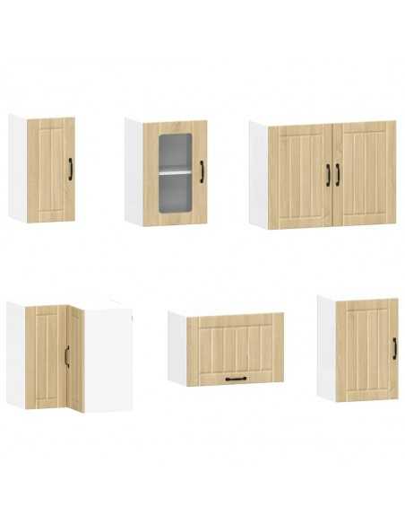 Ensemble d'armoires de cuisine 11 pcs Kalmar bois d'ingénierie