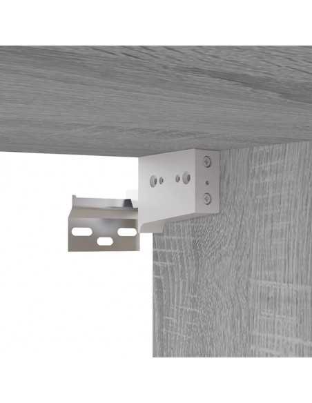 Ensemble de meubles TV 2 pcs Sonoma gris Bois d'ingénierie