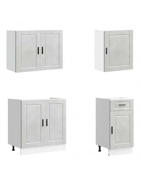 Ensemble d'armoires de cuisine 7 pcs Kalmar bois d'ingénierie