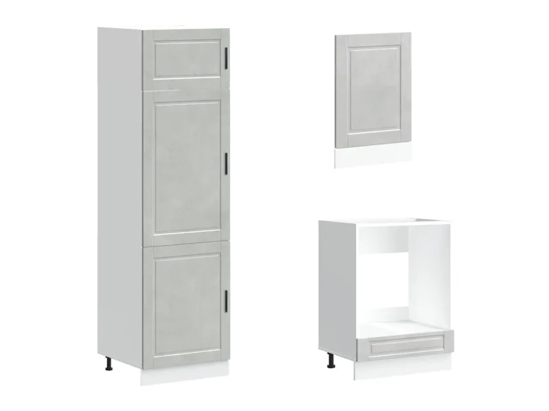 Ensemble d'armoires de cuisine 7 pcs Kalmar bois d'ingénierie