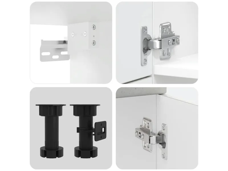 Ensemble d'armoires de cuisine 7 pcs Kalmar bois d'ingénierie