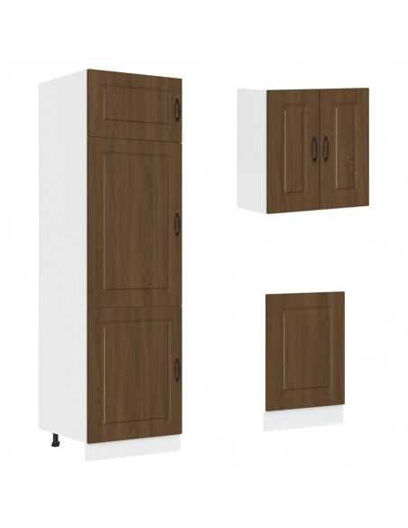 Ensemble d'armoires de cuisine 8 pcs Kalmar bois d'ingénierie