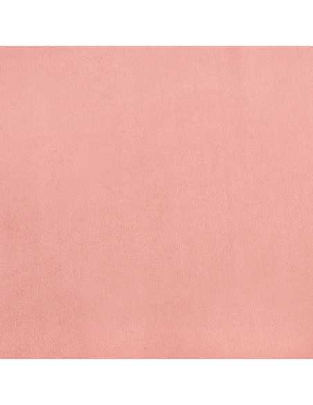 Tête de lit avec oreilles Rose 183x23x78/88 cm Velours