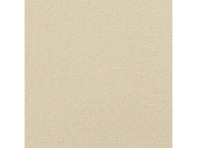 Ensemble de canapés 2 pcs avec coussins crème tissu